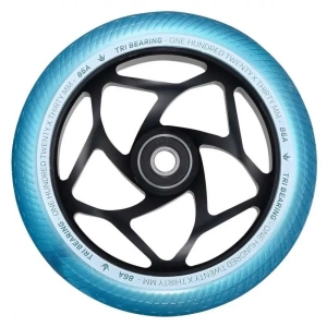 Blunt Tri Bearing 120 x 30mm Stunt Scooter Rolle / Wheel | Black Teal