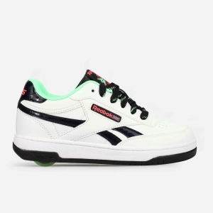 Heelys x Reebok Club C Schuhe mit Rollen | White Mint