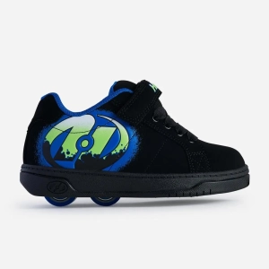 Heelys X2 Kolect Schuhe mit Rollen für Kinder | Black Royal Green