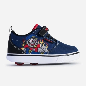 Heelys X2 Pro Prints Schuhe mit Rollen für Kinder | Navy Red