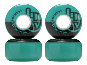 Vol.1 No.1 Skateboard Rollen 99A | Teal