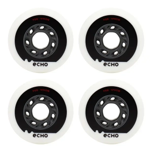 Echo Drift  Inline Skates Rollen 4-Pack 80mm | White Grey