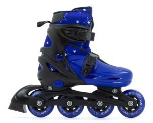 SFR Plasma verstellbare Inline-Skates für Kinder | Black Blue