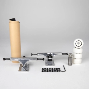 Sushi Undercarriage Kit DLX 5.5" Achsen + Rollen | Silver