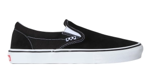 Vans Skate Slip-On Schuhe | Black White