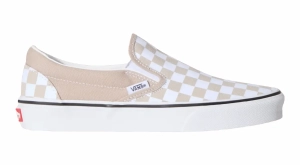 Vans Classic Slip-On Schuhe | Checkboard Beige