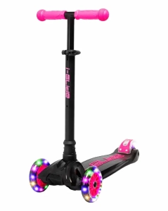 i-Glide Dreirad-Roller für Kinder | Black Pink