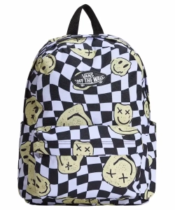 Vans Old Skool Grom Rucksack für Kinder 18L | Check Smile