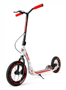 Madd Gear Metro Glide 300 City Roller Scooter | White Red