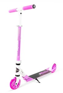 Madd Gear Rush 125 faltbarer Roller / Scooter für Kinder | White Purple