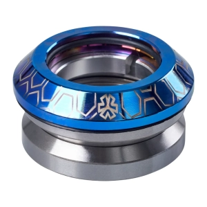 Union Honeycomb Integrated headsets Steuersatz | Chrome Blue