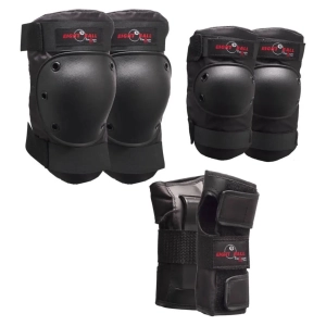 Eight Ball 3PK Skate Protektoren Set | Black