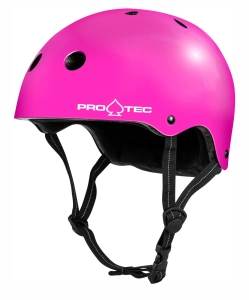 Pro-Tec Low Pro Skate Helm | Gloss Pink