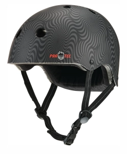 Pro-Tec x Spitfire Low Pro Skate Helm | Swirl Black