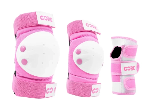 core-junior-triple-pad-set-ochraniacze-kolan-lokci-knie-ellenbogen-handgelenkschoner-pink (1).webp