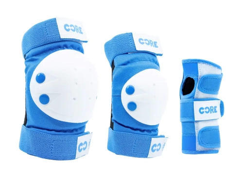 core-junior-triple-pad-set-ochraniacze-kolan-lokci-knie-ellenbogen-handgelenkschoner-blue (1).webp