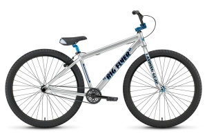 SE Bikes Big Flyer 29" Wheelie Bike Rad | Iced Out Silver