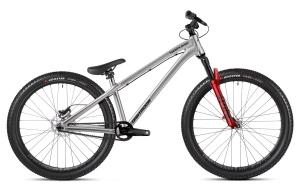 Dartmoor Two6Player Pro 26" MTB Dirt Bike Rad | Brushed Silver