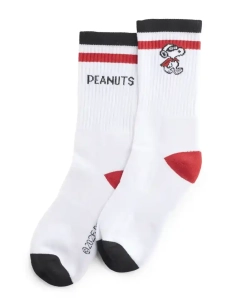 Hydroponic x Peanuts Crew Socken | White