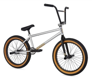 FitBikeCo. STR LG Freecoaster 20" BMX Rad | Matte Silver