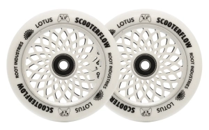 Root Lotus Scooterflow 110mm Stunt Scooter Rollen | White
