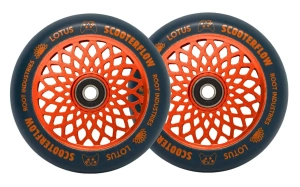 Root Lotus Scooterflow 110mm Stunt Scooter Rollen | Blue Orange