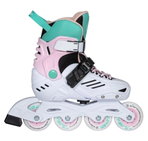 Playlife Khaan Junior LTD verstellbare Inline-Skates für Kinder | Pastel