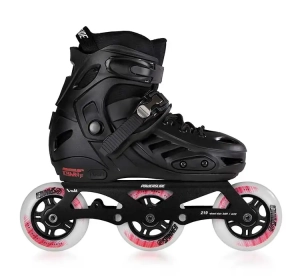 Powerslide Khaan Junior Pro verstellbare Inline-Skates für Kinder | Black