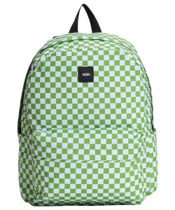 Vans Old Skool Check Rucksack 22L | Lime Burst