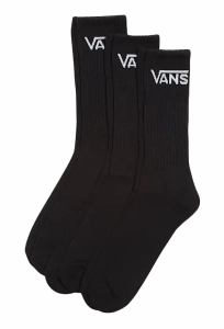 Vans Classic Crew Socken 3er-Pack | Black