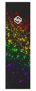 Striker Stunt Scooter Griptape | Rainbow Splatter