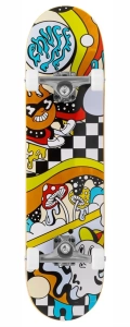 Enuff Meltworld Skateboard | 7.75" Confused