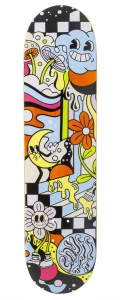 Enuff Meltworld Skateboard Deck | Dazed