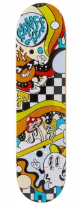 Enuff Meltworld Skateboard Deck | Confused