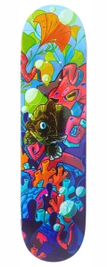Enuff Lost at Sea Skateboard Deck | Goldfish