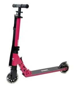 Rideoo 120 City LED faltbarer Roller / Scooter für Kinder | Pink