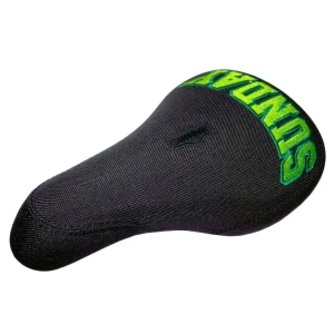Sunday Blockhead BMX Sattel Pivotal | Black Green