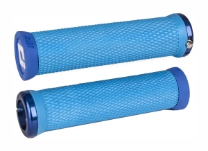 ODI Elite Motion Griffe Lock-On | Light Blue