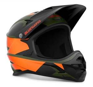 Bluegrass Intox Fullface Helm | Green Orange