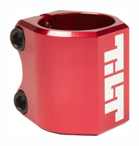Tilt Classic Double Stunt Scooter Klemme Clamp | Red