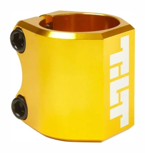 Tilt Classic Double Stunt Scooter Klemme Clamp | Gold