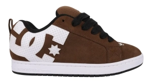 DC Shoes Court Graffik SE Skate Schuhe | Brown White