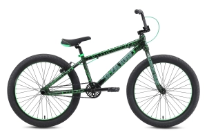 SE Bikes So Cal Flyer 24" Wheelie BMX Cruiser Bike Rad | Green Crackle