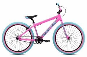 SE Bikes Blocks Flyer 26" Wheelie Cruiser Bike Rad | Pink Bubblegum