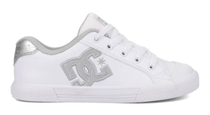 DC Shoes Chelsea Skate Schuhe | White Silver