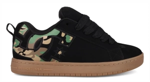 DC Shoes Court Graffik Skate Schuhe | Black Camo
