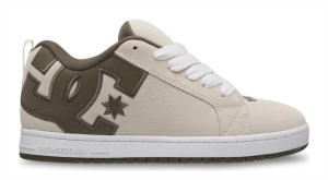DC Shoes Court Graffik Skate Schuhe | Olive