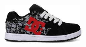 DC Shoes Kid's Gaveler Skate Schuhe für Kinder | Skully Black