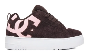 DC Shoes Court Graffik Platform Schuhe | Brown Pink