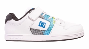 DC Shoes Kid's Manteca 4V Skate Schuhe für Kinder | White Teal